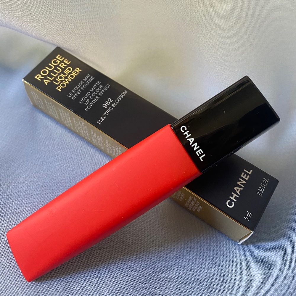 CHANEL ROUGE ALLURE LIQUID POWDER | LIQUID MATTE LIP COLOR #962 ELECTRIC BLOSSOM